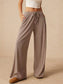 **MORE COLORS** Snug Society Ribbed Wide Leg Pants