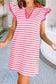 **MORE COLORS** Around Town Flutter Sleeve Shirt Dress