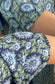 Sunday at the Manor Floral Jacquard Midi Dress