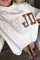 WWJD Embroidered Patch Mock Neck Sweatshirt— PREORDER