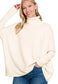 **MORE COLORS** Fireside Brushed Knit Cowl Neck Tunic Top