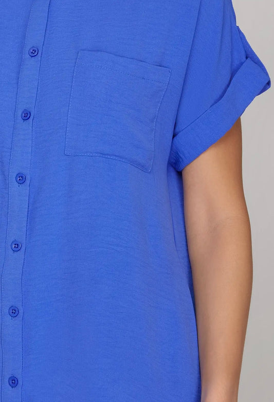 No Fuss Favorite Airflow Shirt Dress