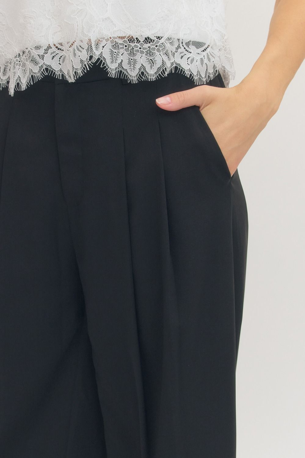 Back to Business Wide Leg Trousers