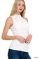 **RESTOCKED** One and Only High Neck Ribbed Tank Top