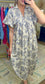 Oui Oui Toile Maxi Dress