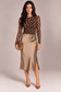 RSVP Yes Satin Midi Skirt