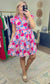 *MORE COLORS* Floral Print Ric-Rac Dress