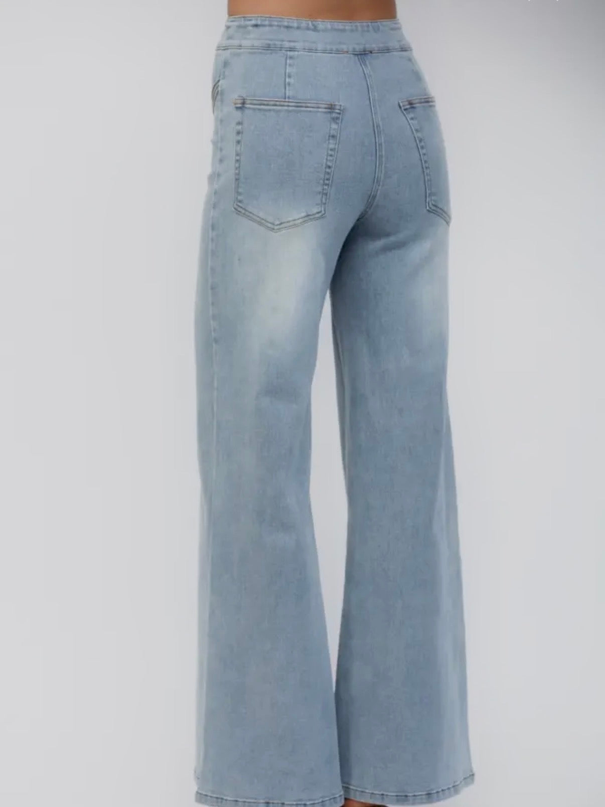 FATE: Long Gone Wide Leg Denim