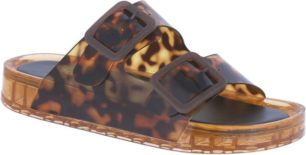 Amber Coast Double Buckle Sandals