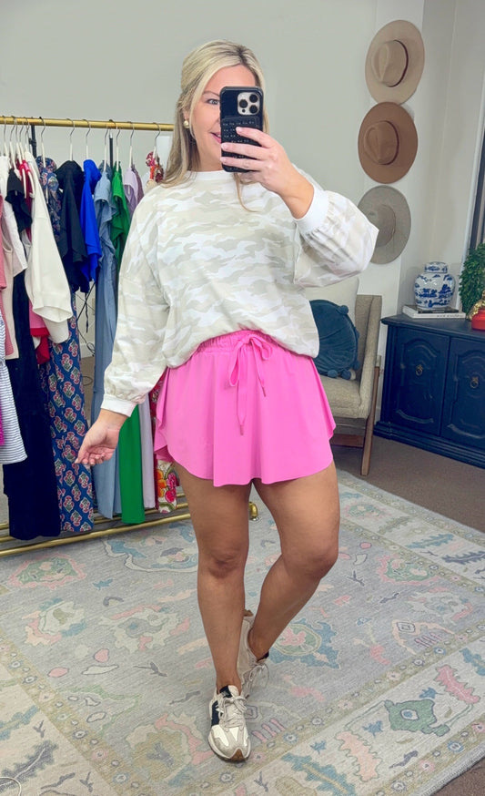 **MORE COLORS** For the Win Athletic Overlay Skort