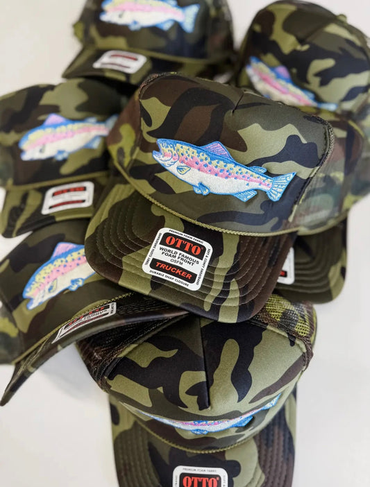 Hook & Reel Trout Trucker Hat