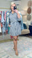 Mostly You Stripe Sash Waist Shirt Dress