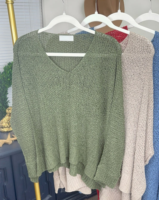 **MORE COLORS** Higher Standards Knit Tunic Top
