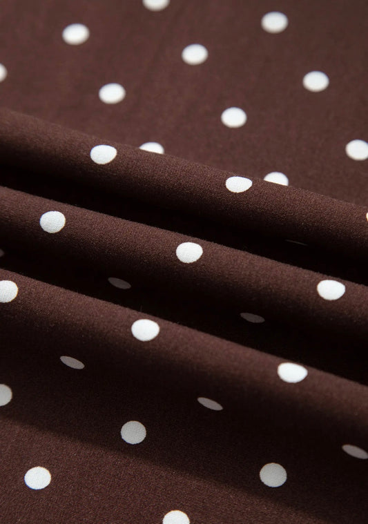 **MORE COLORS** Dot Of You Polka Dot Lace Midi Skirt