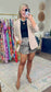 Run Wild Leopard Print Drawstring Shorts