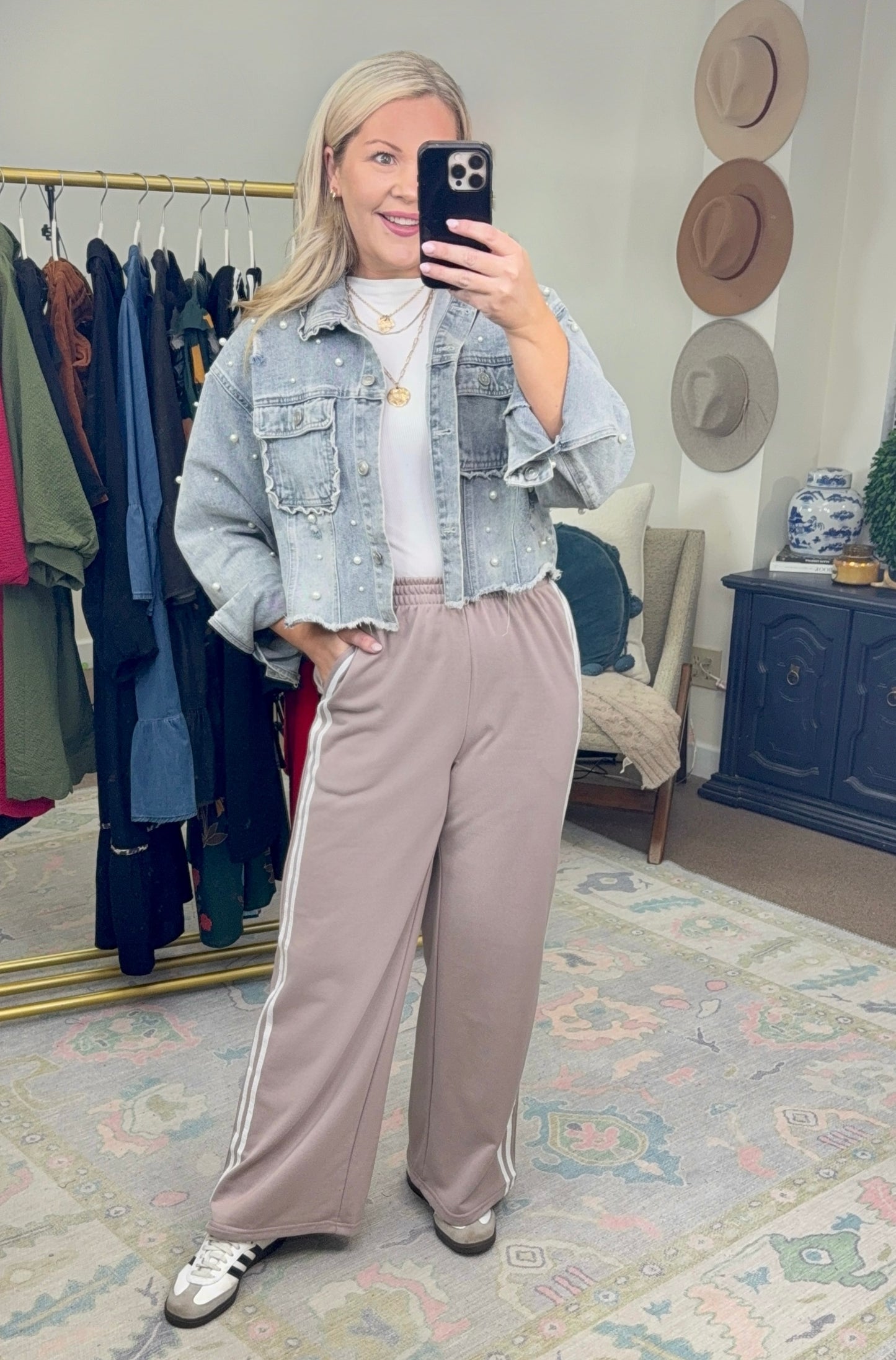 **MORE COLORS** Go the Distance Wide Leg Pant Set