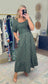 Plaid About You Puff Sleeve Nap Dress
