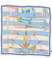 Regal Reins Multi Abstract Print Scarf