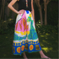 Hot Tropic Abstract Print Skirt