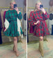 Tartan Plaid Flounce Dress