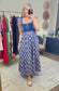 Garden Hymn Ruffle Midi Dress