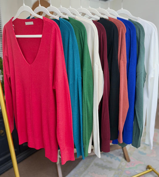 **MORE COLORS** Made For Dreamers V-Neck Sweater Tunic