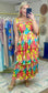 Twirls in Tulum Pleated Tiered Tie Strap Midi Dress