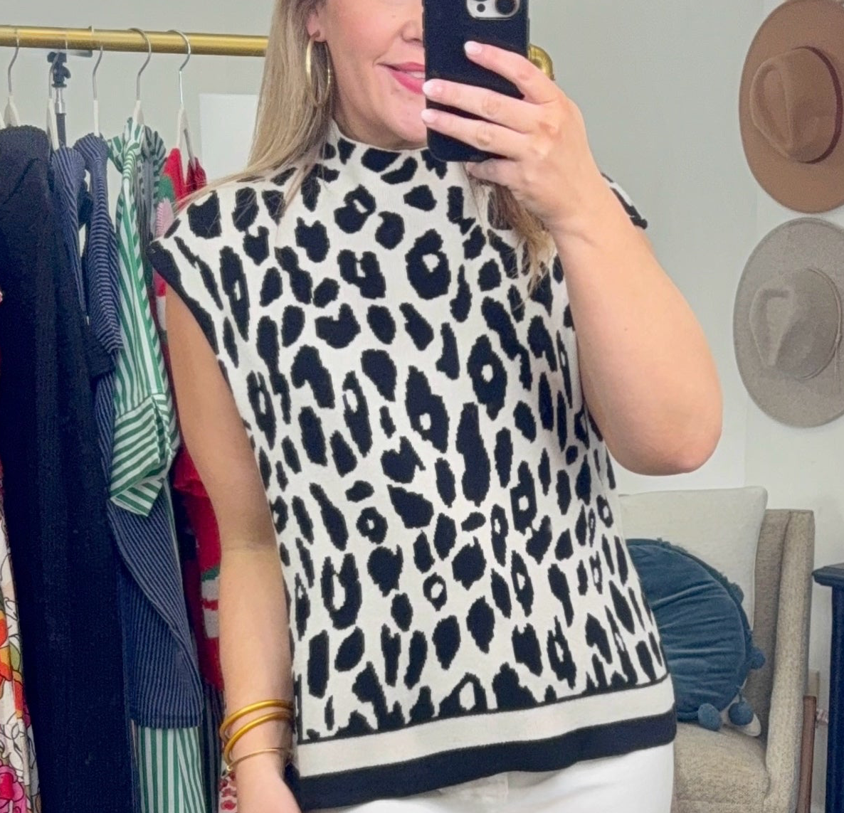 The Wild in Me Leopard Print Knit Top