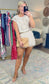 MABLE: Amalfi Coast Embroidered Linen Short Set
