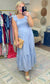Say More Gingham Ruffle Nap Dress