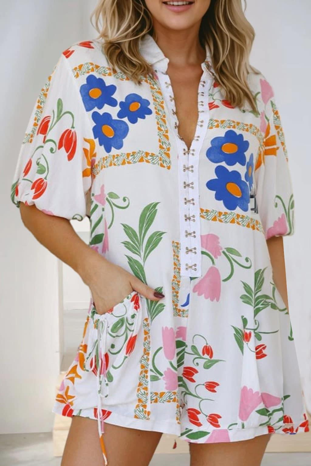 Picking Posies Relaxed Romper