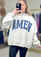 AMEN Reversible Mock Neck Sweatshirt
