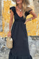 **More Colors** Makes Me Wonder Smocked Flutter Sleeve Maxi Dress