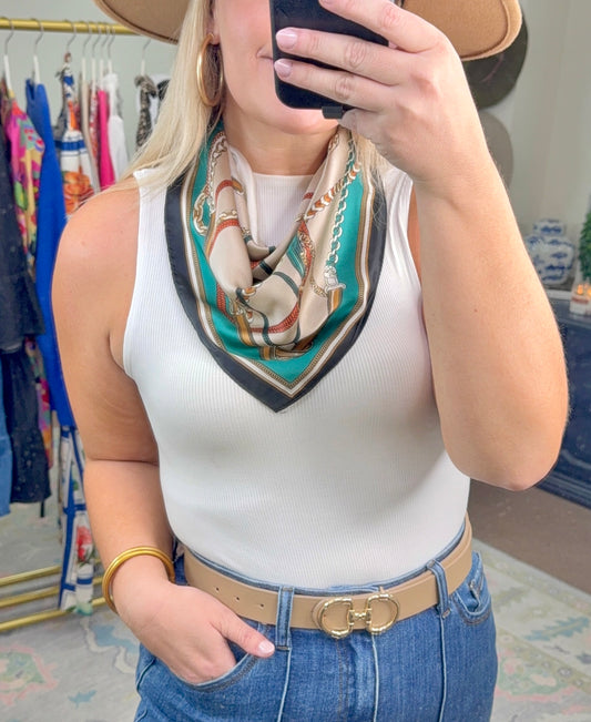 Unchained Melody Silk Neck Scarf
