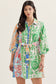 Brightside Botanica Print Belted Dress