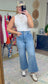 RISEN: Sweet Side High Rise Crop Denim