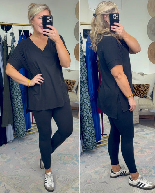 Consider It Comfy Brushed Leggings Set