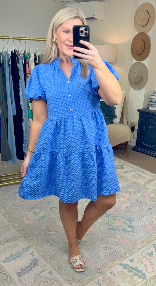 ✨RESTOCK & MORE COLORS ADDED✨ Give Yourself Grace Puff Sleeve Dress