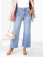 RISEN: Sweet Side High Rise Crop Denim