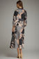 Picasso Perfection Print Midi Dress