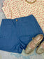 Charm School Scallop Pocket Shorts