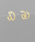 **MORE COLORS** Everyday Elegance Huggie Hoop Earrings