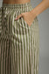 Line & Dandy Stripe Wide Leg Pants