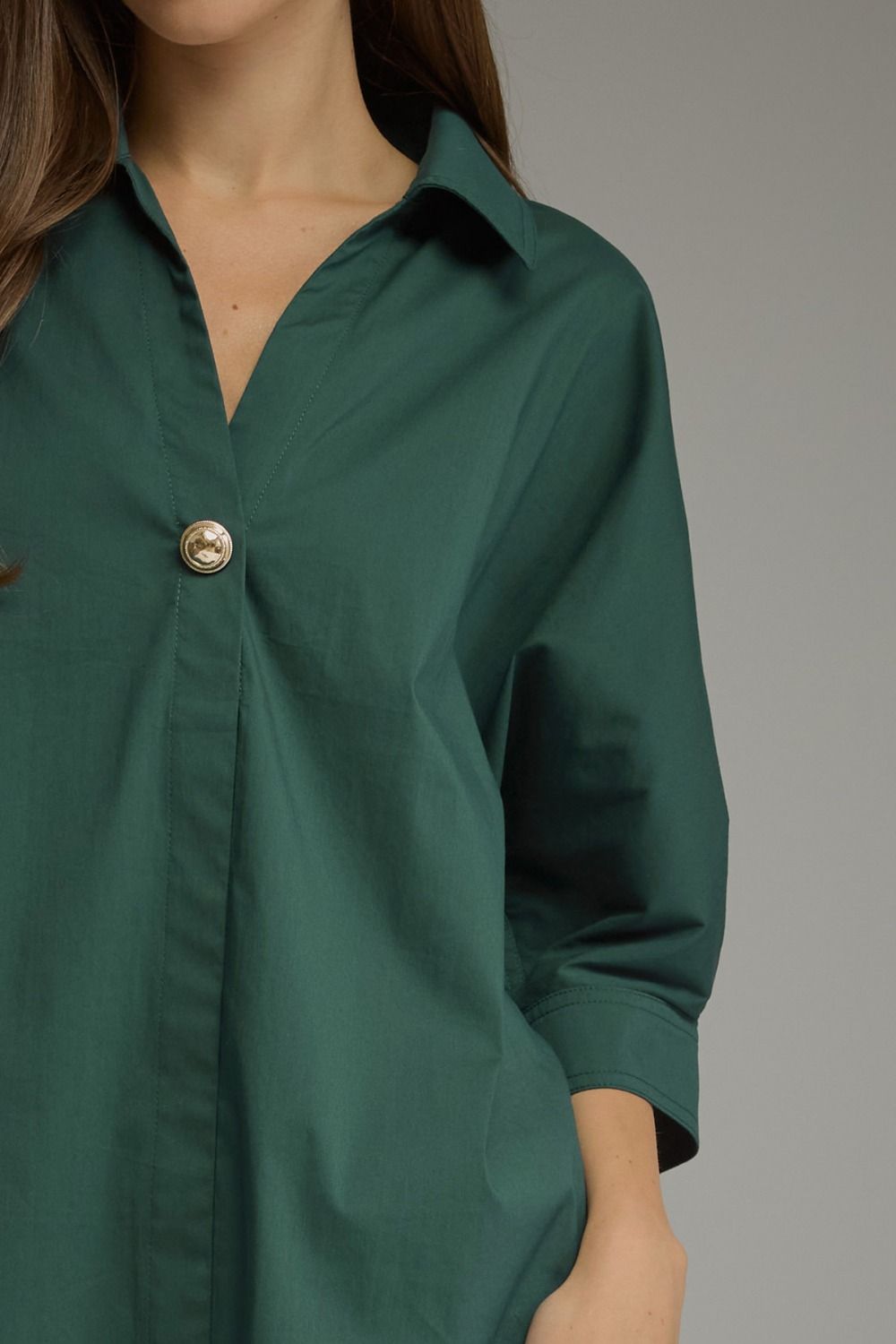 Socialite Status Poplin Blouse