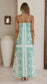 Verdant Villa Printed Maxi Dress