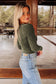 **MORE COLORS**Ribbed Henley Bodysuit