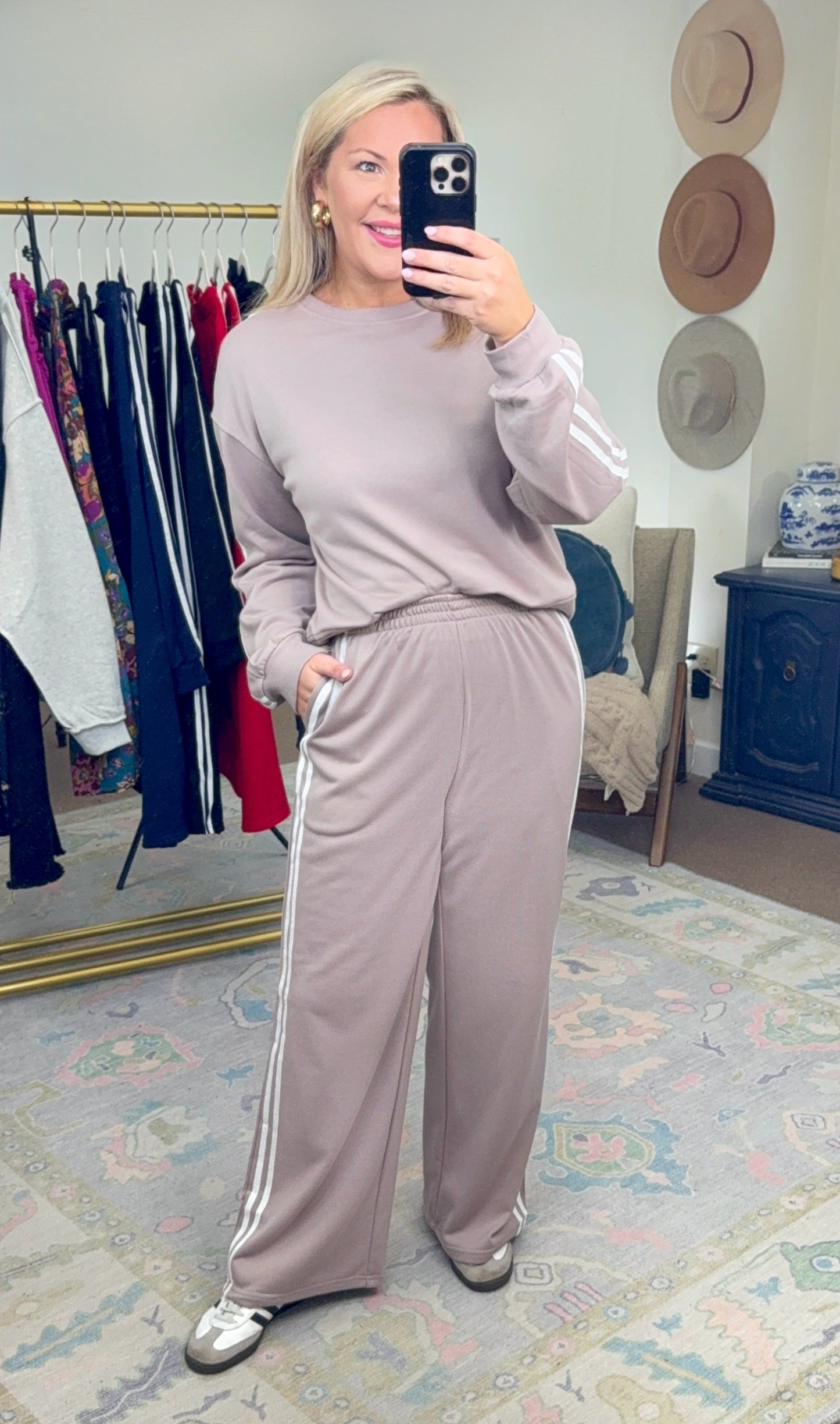 **MORE COLORS** Go the Distance Wide Leg Pant Set