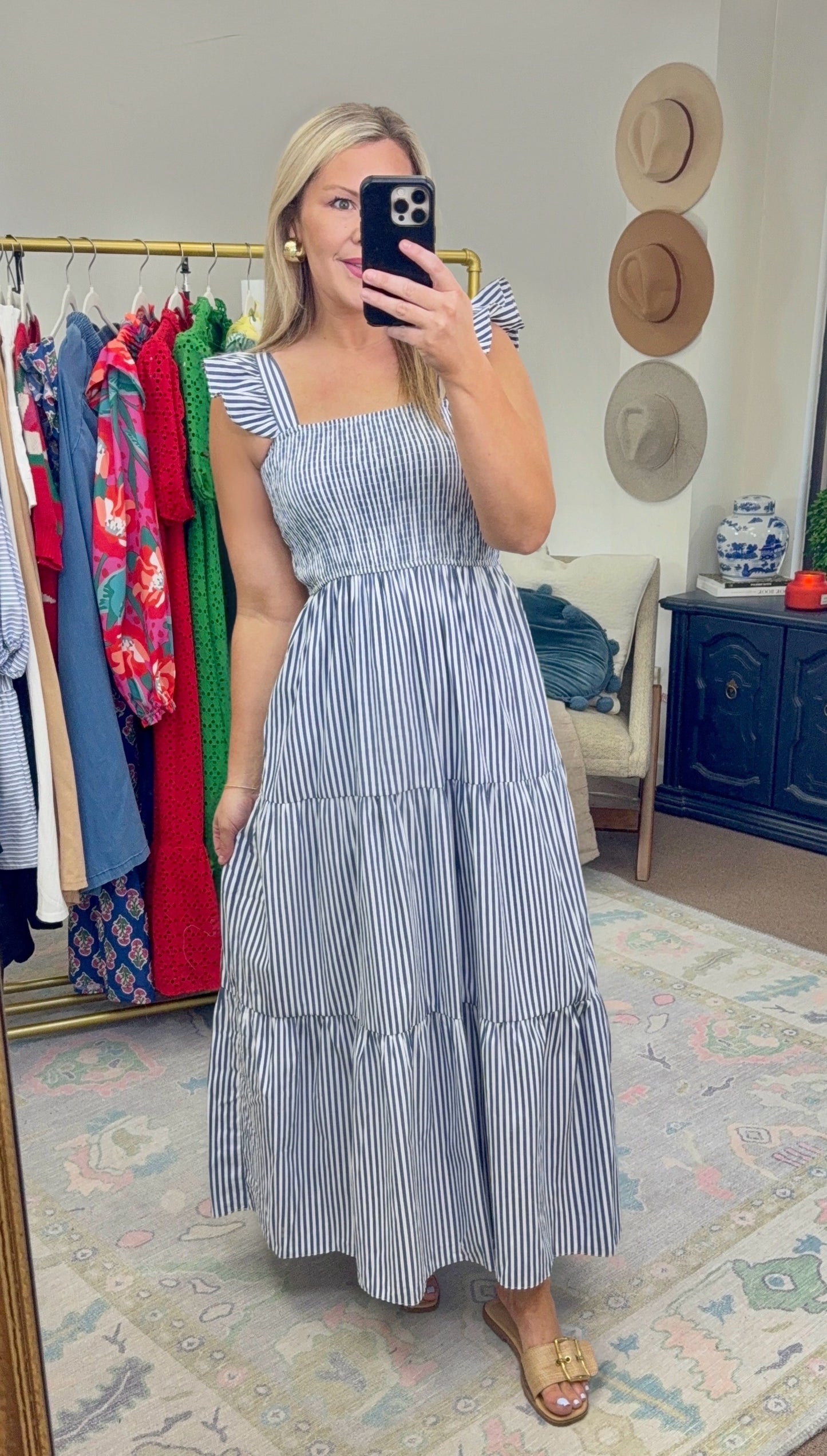 Front Porch Favorite Stripe Nap Dress