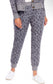 MUD PIE: Kingston Jogger Pants in Black Leopard