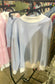 **MORE COLORS** Weekend Wind Down Stripe Mock Neck Pullover Top